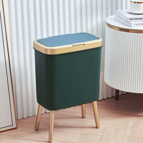 Procade trash can placed in bathroom or kitchen for convenient waste disposal.