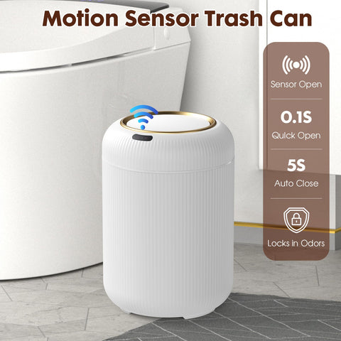 Procade white and gold lid with modern design enhances bathroom decor