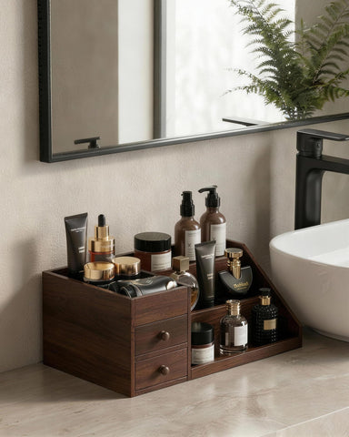 ProCase organizer in bedroom setup demonstrating space-saving design