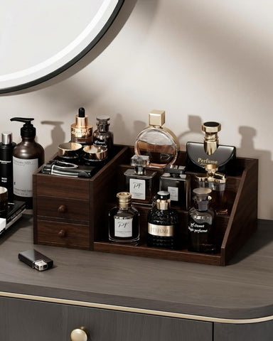 ProCase drawer open view reveals velvet-lined compartments for small items