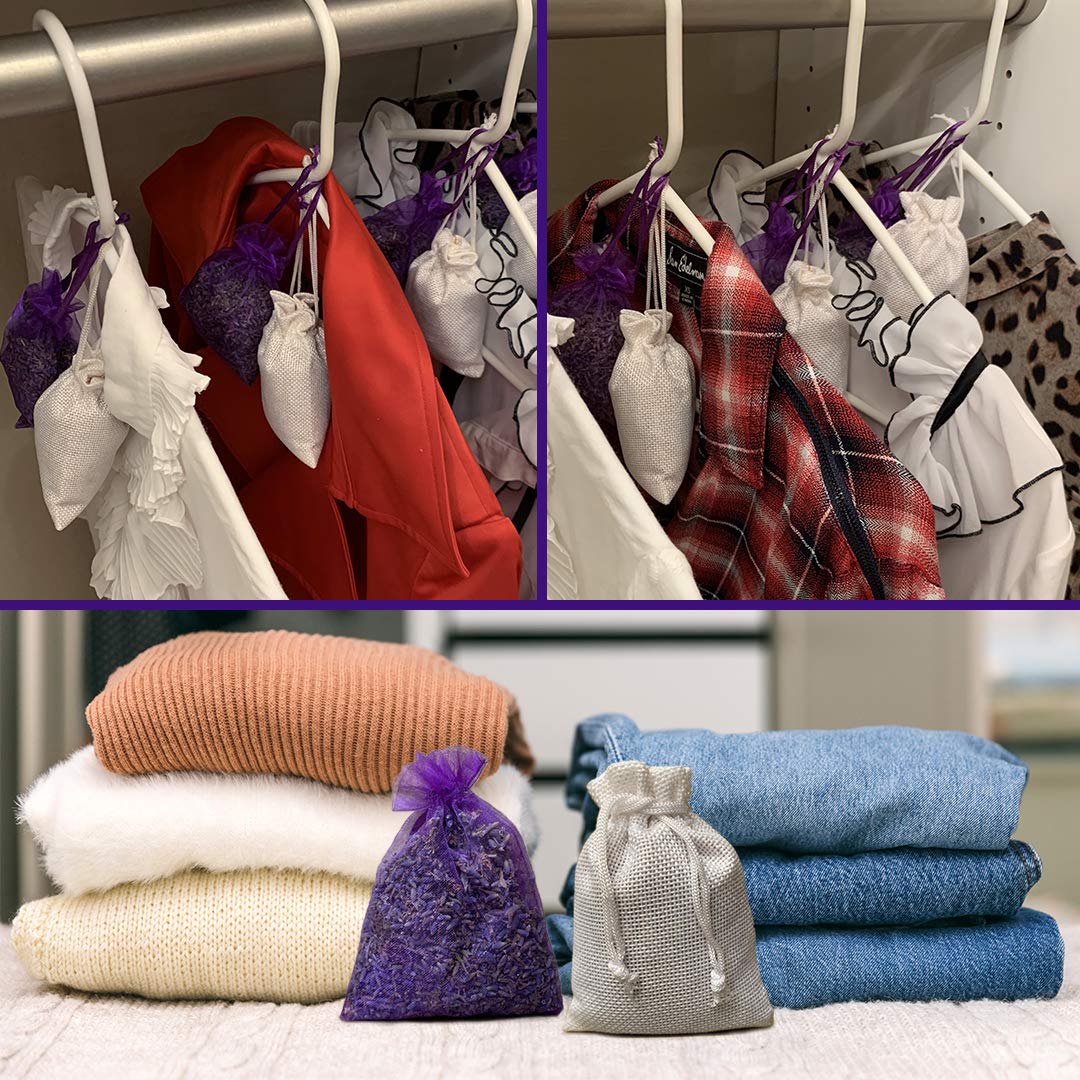 Ready-to-hang Professor Killamoth sachets simplify setup and fragrance boosting.