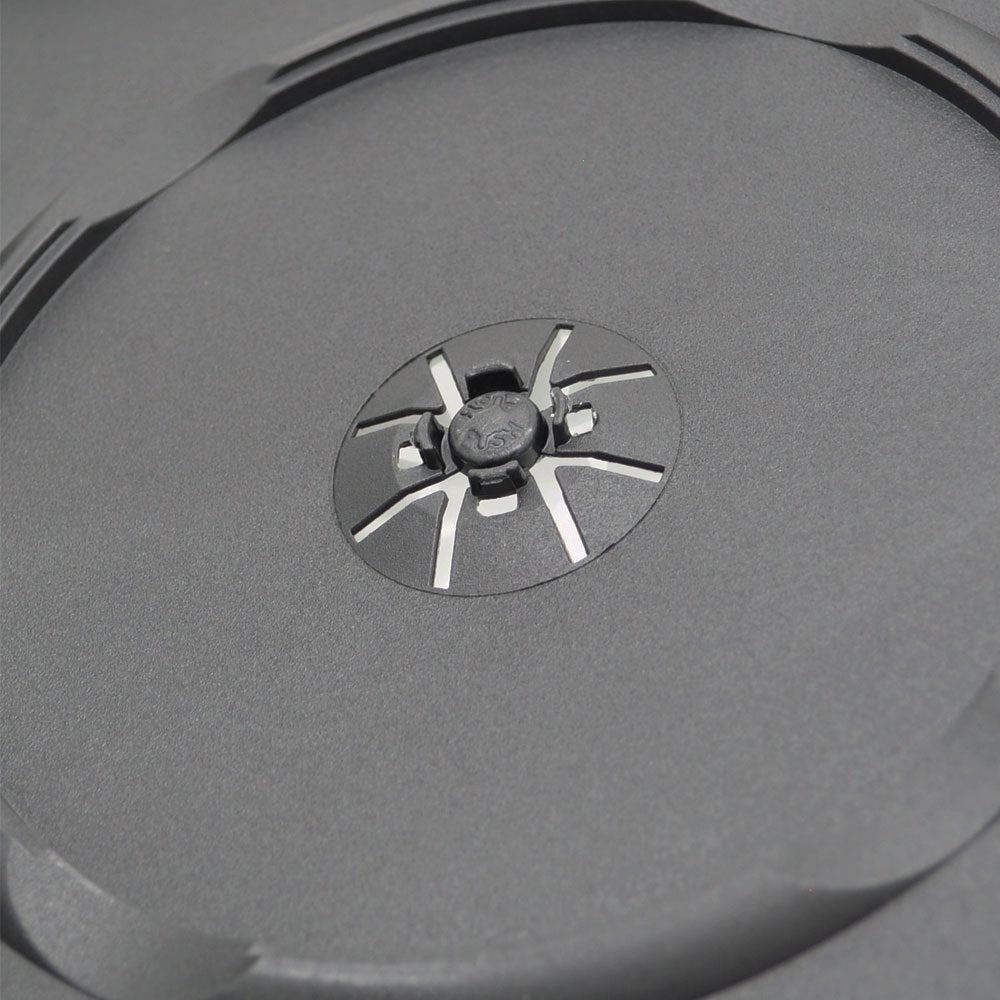 Progo 50-pack standard black DVD case made from recycled plastic materials