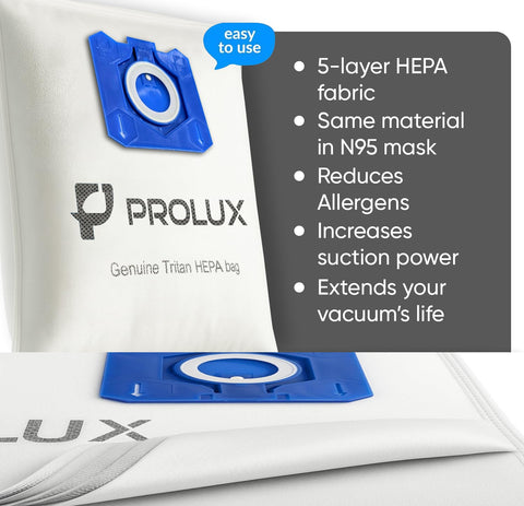 Prolux Tritan post-filters keep filtration up and motor strain down