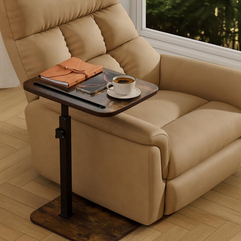 Promitop adjustable height table fits your sofa for comfortable laptop use