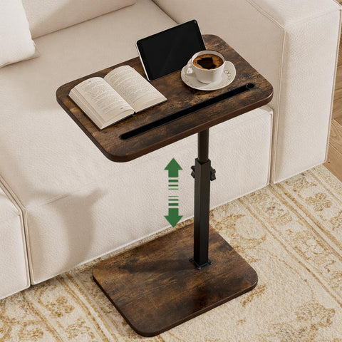 Promitop TV Tray with swivel top for couch meals and work