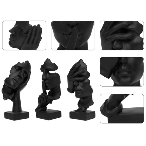 Prosfalt modern art figurines collection enhances contemporary living spaces