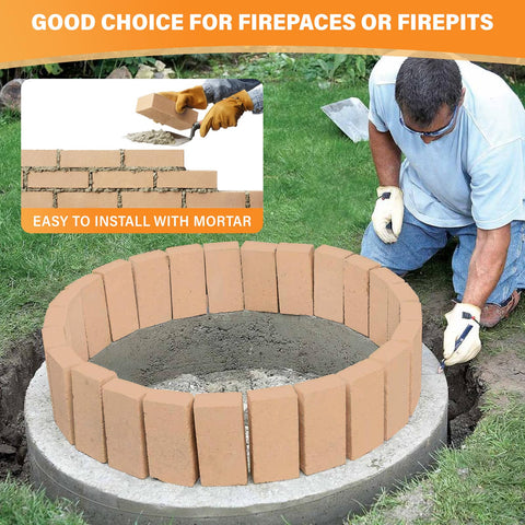 Protalwell durable density brick resists breakage for long-lasting wood stove performance