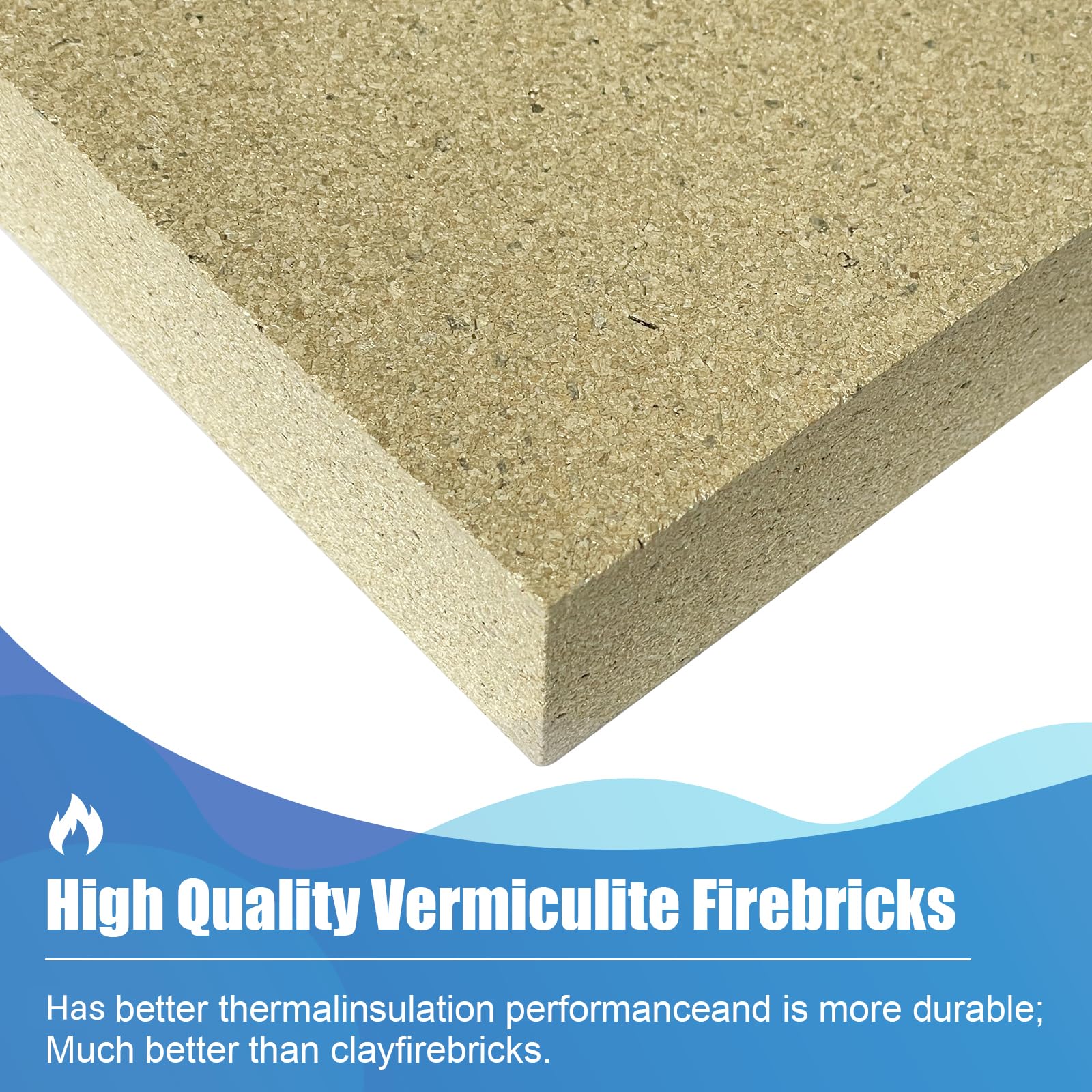 Protalwell firebrick precision-fit ensures no gaps.