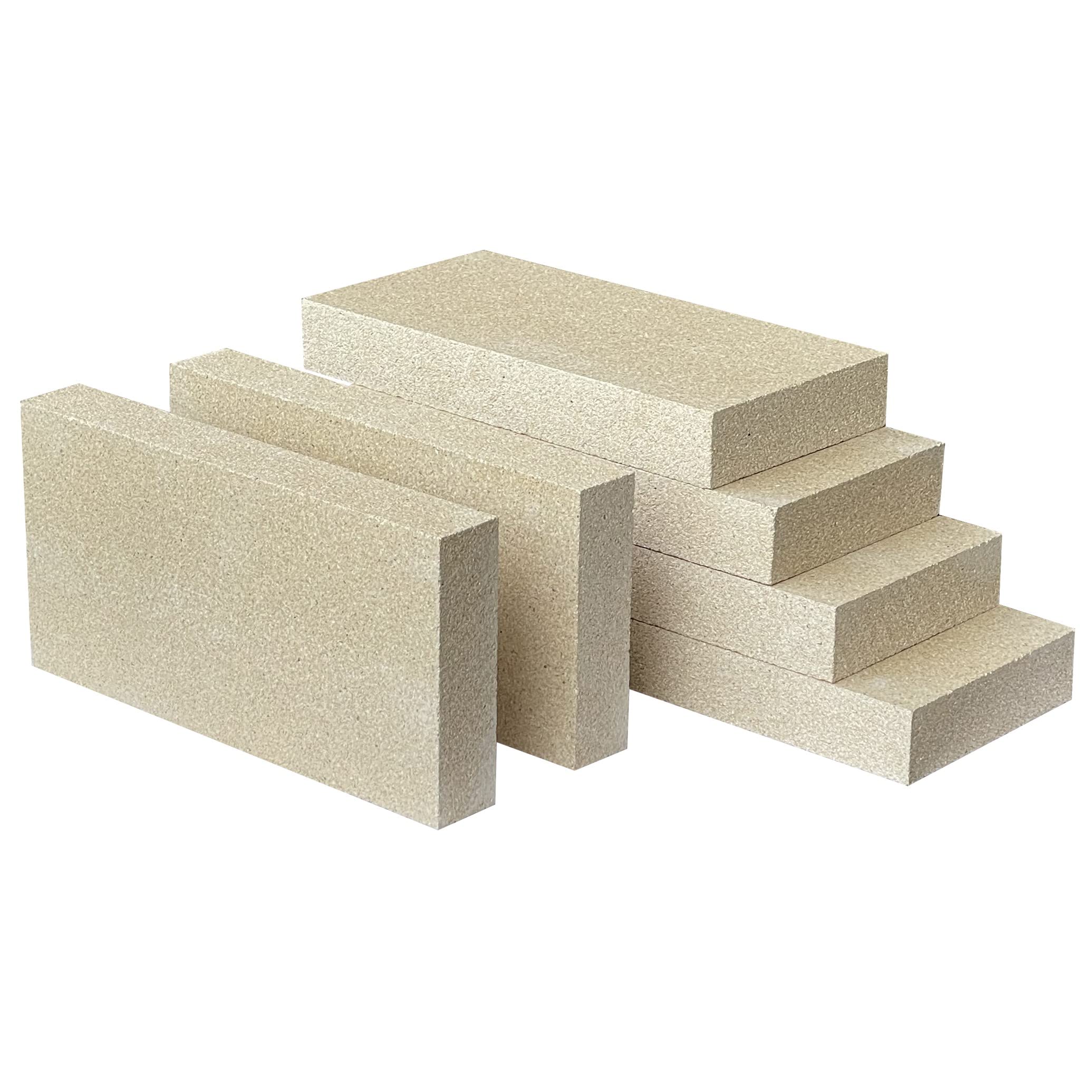 Protalwell firebrick vermiculite core supports heat resistance for stoves.