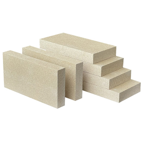 Protalwell firebrick vermiculite core supports heat resistance for stoves.