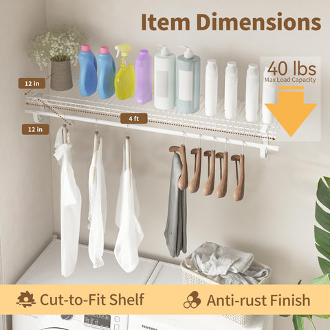 PROWORX open-wire design promotes airflow, keeping stored items fresh and easy to wipe clean.