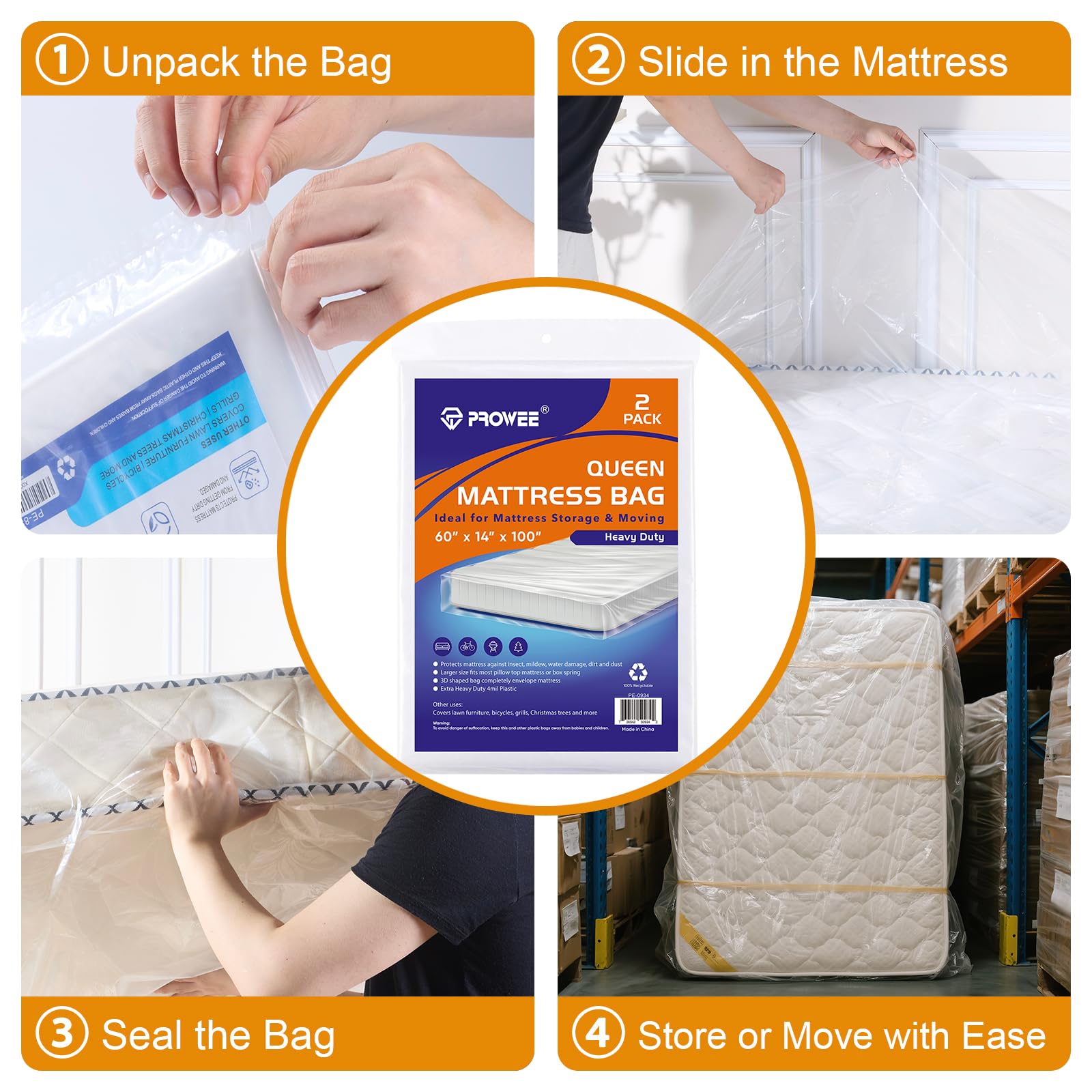 PROWEE protects bulky items up to 7.5 ft tall