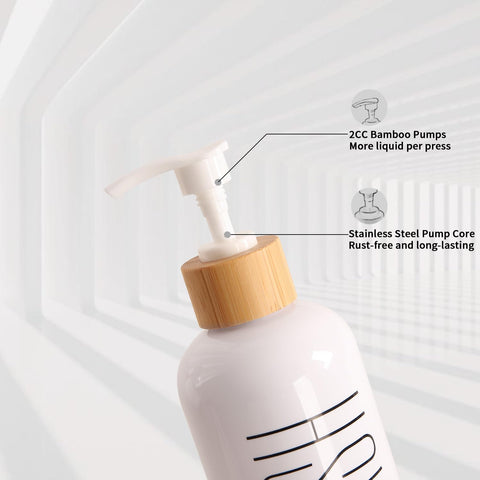 Prus Waso farmhouse-style dispenser elevates guest bathrooms with crisp white finish