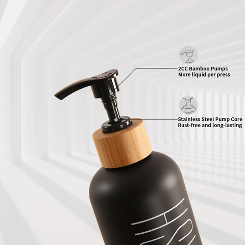 Prus Waso refillable bottles keep showers eco-friendly and economical.