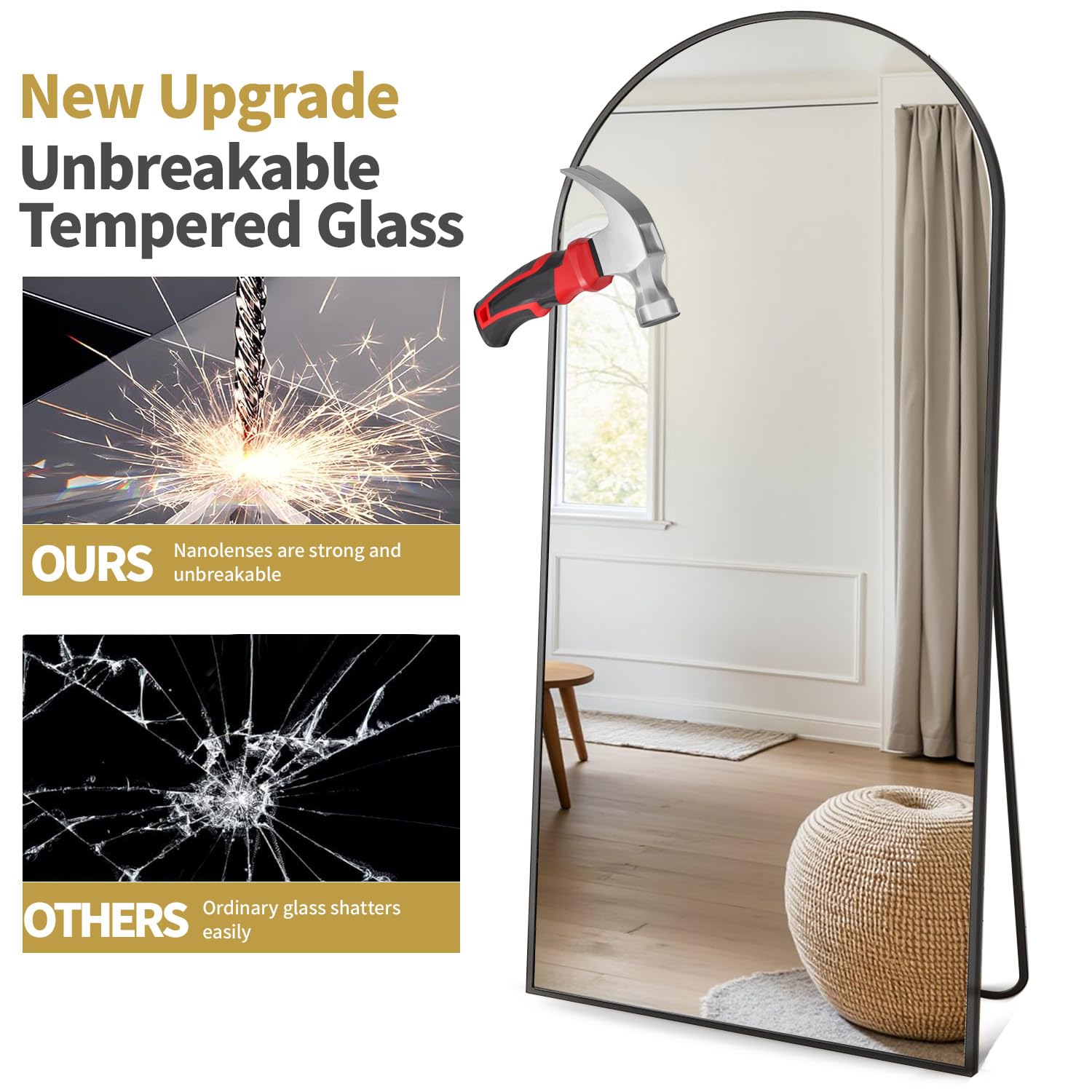 Prywot Explosion-proof glass provides clear reflection safely