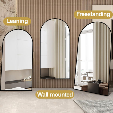 Prywot Multi-use full-length mirror for bedroom and living areas