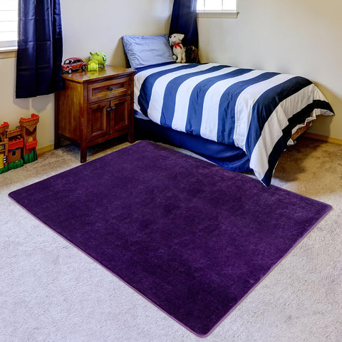 Przemy nursery rug offers a soft surface for babies and toddlers.