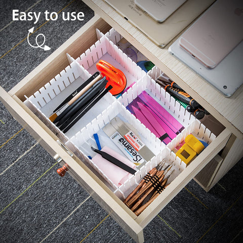 Ptanok PP plastic dividers are durable and easy to clean.