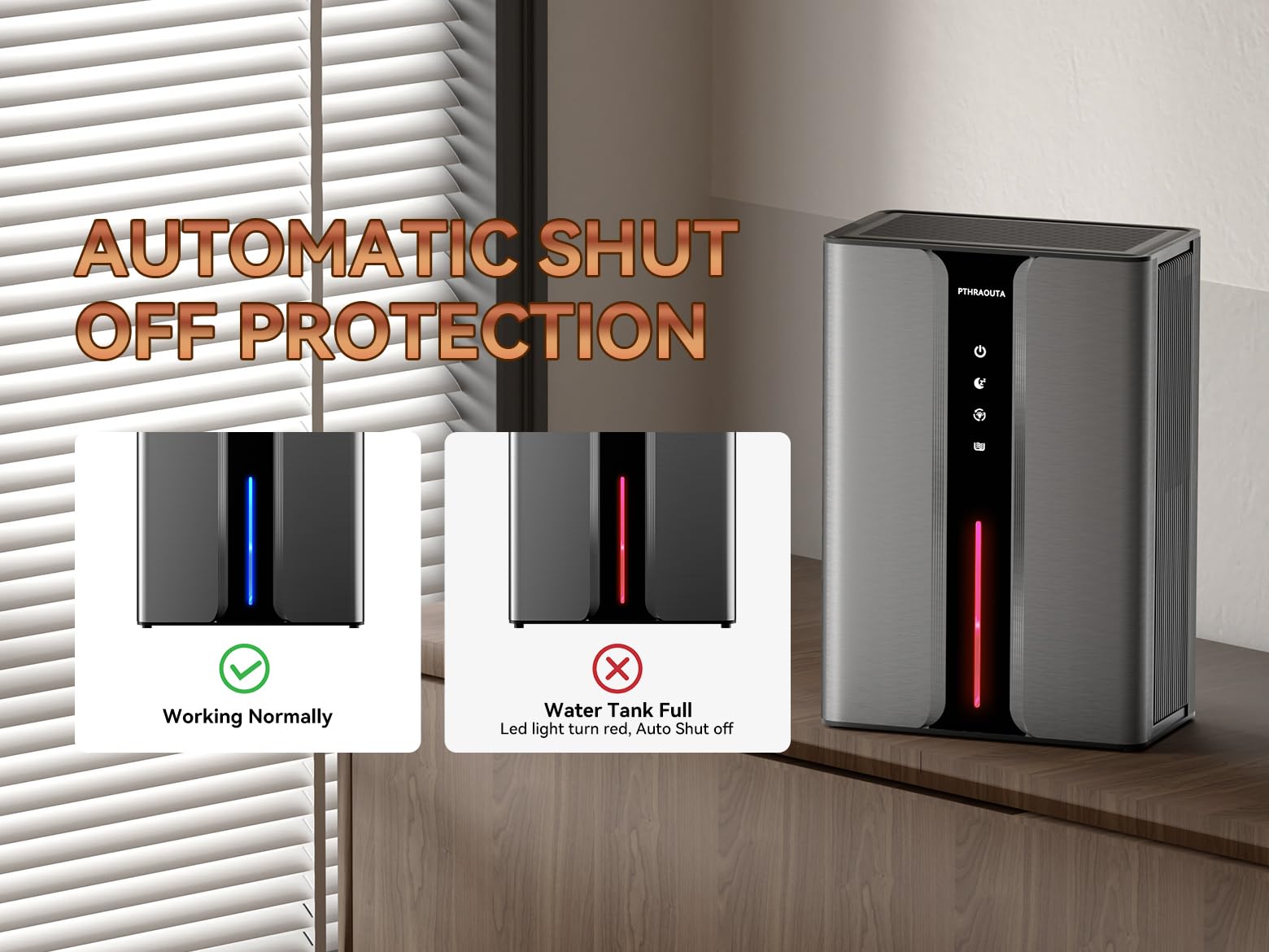 PTHRAOUTA reusable filter improves air and freshens spaces.