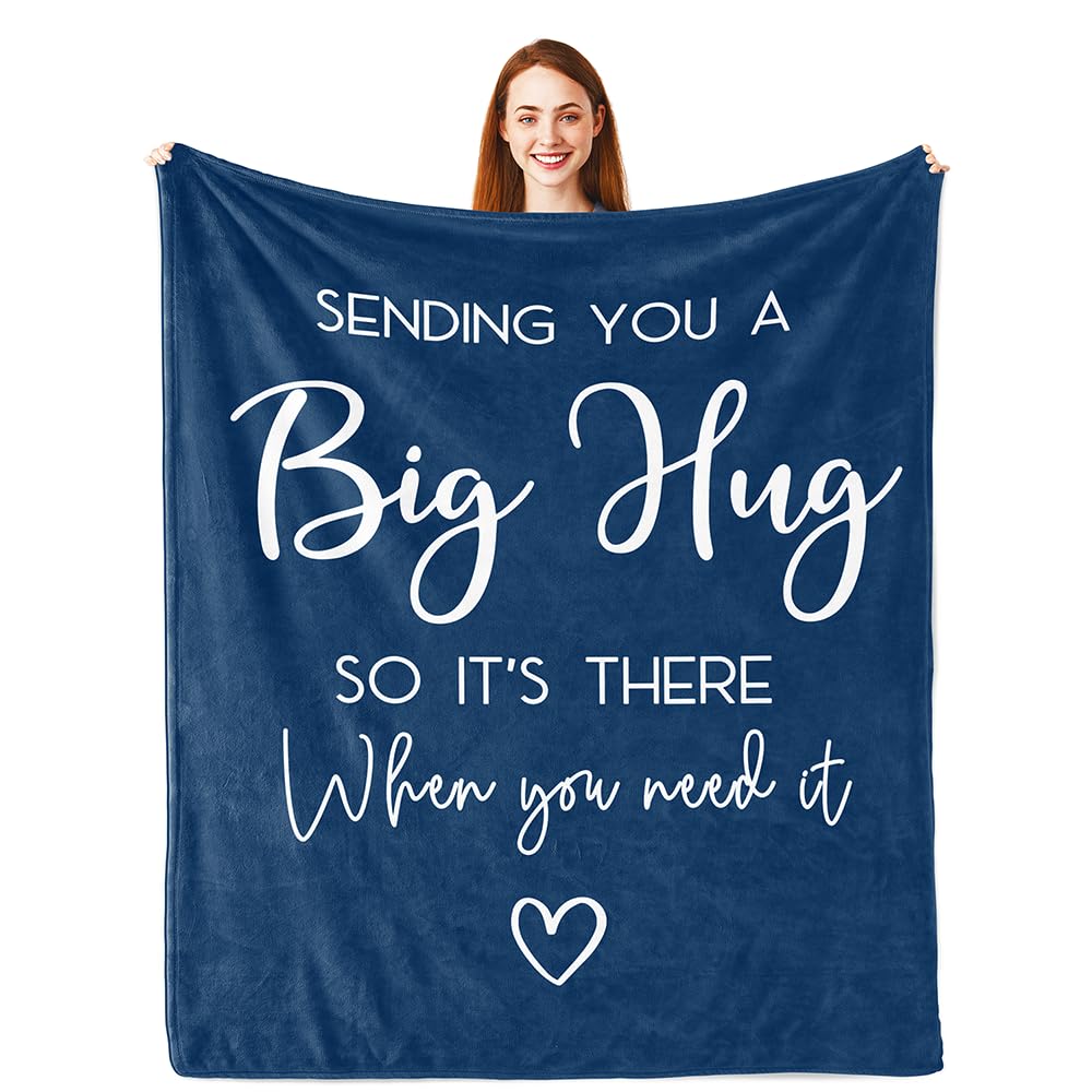 Pubrave healing blanket in dark blue offering warm comfort and companionship