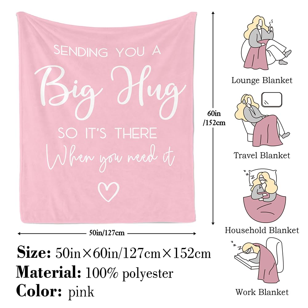 Pubrave healing blanket pink gift-ready packaging
