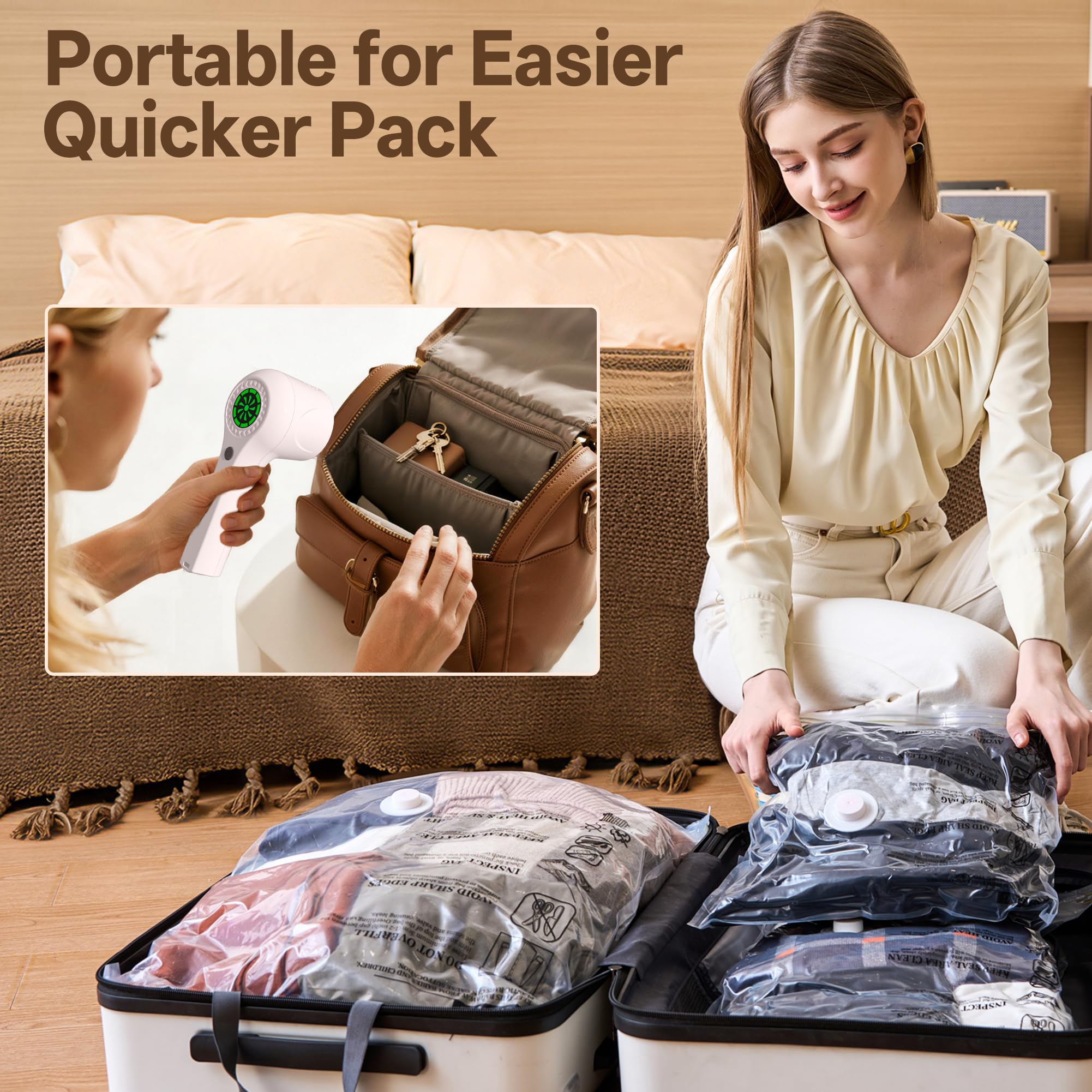 PUFTEM double-zipper seal: airtight protection for contents