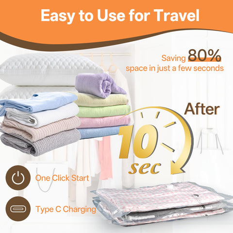PUFTEM vacuum bags medium: ideal for shirts and outfits during travel