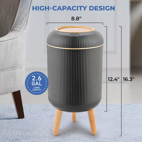Pukomc Smart Sensor Wastebasket Nordic design blends with contemporary interiors