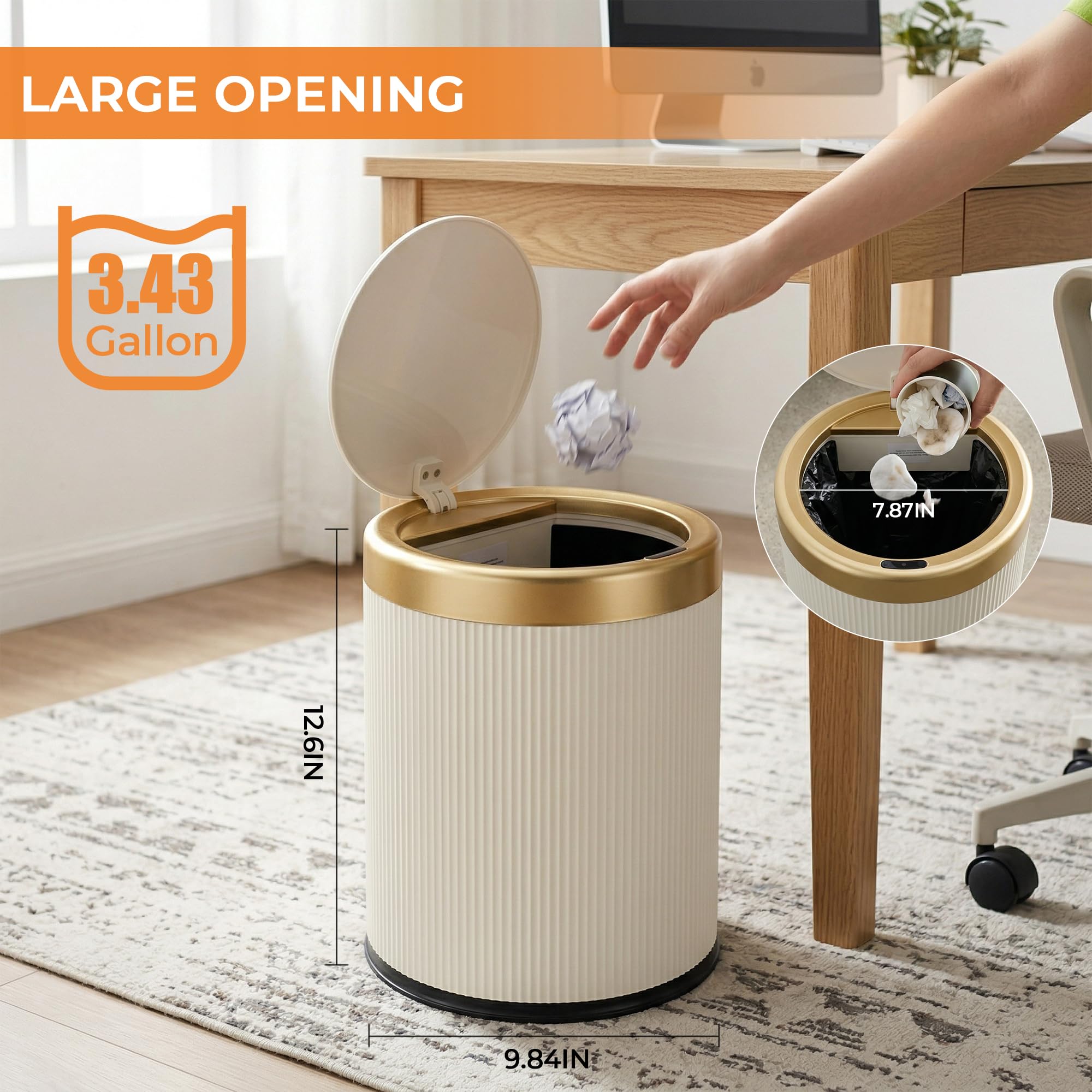 Pukomc soft lid close emphasizes quiet operation in living spaces.