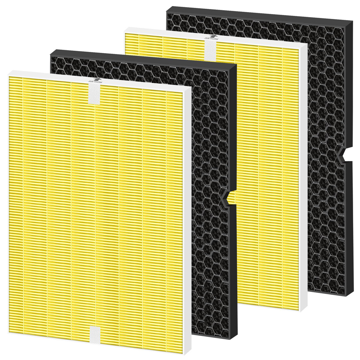 Pulluty 116131 true HEPA filter I two-pack for cleaner air.