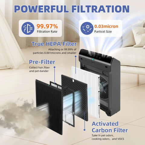 Pulluty activated carbon pre-filter for 5510/5520 reduces odors.