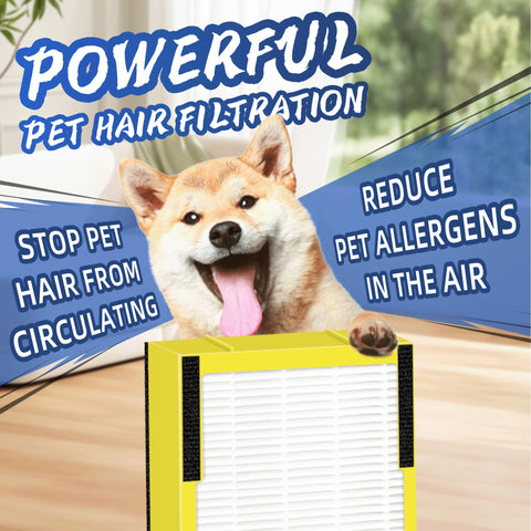 Pulluty activated-carbon pre-filter for CDAP4500WCA improves odor control