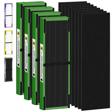 Pulluty FLT4825VO HEPA Filter B four-pack captures dust and pollen