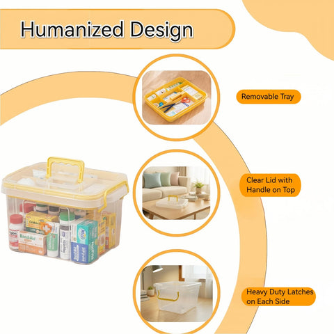 Pulseplay transparent design allows quick visibility of contents at a glance.
