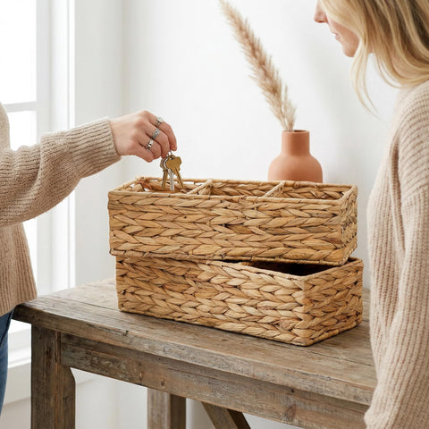 Pumtus handwoven baskets natural vibe enhances any room