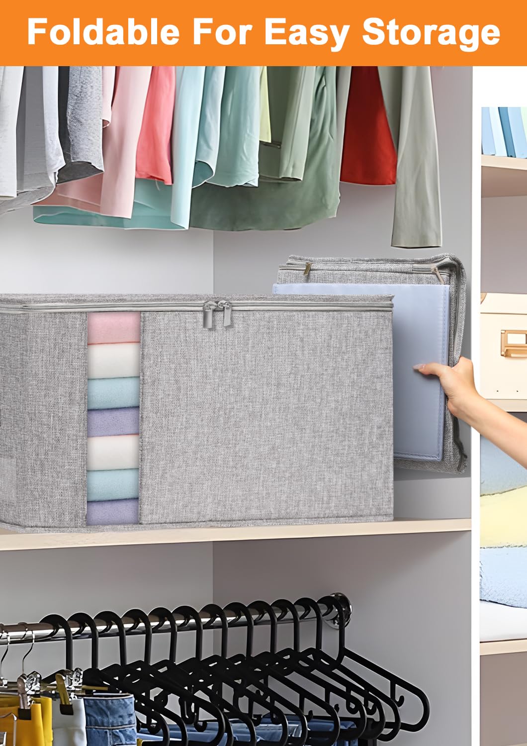 Punemi Sturdy 3-Layer Structure holds its shape for safe, organized storage.