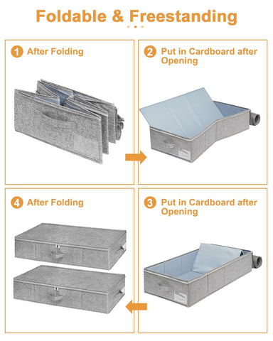 Punemi foldable design stays sturdy when filled for easy daily use.