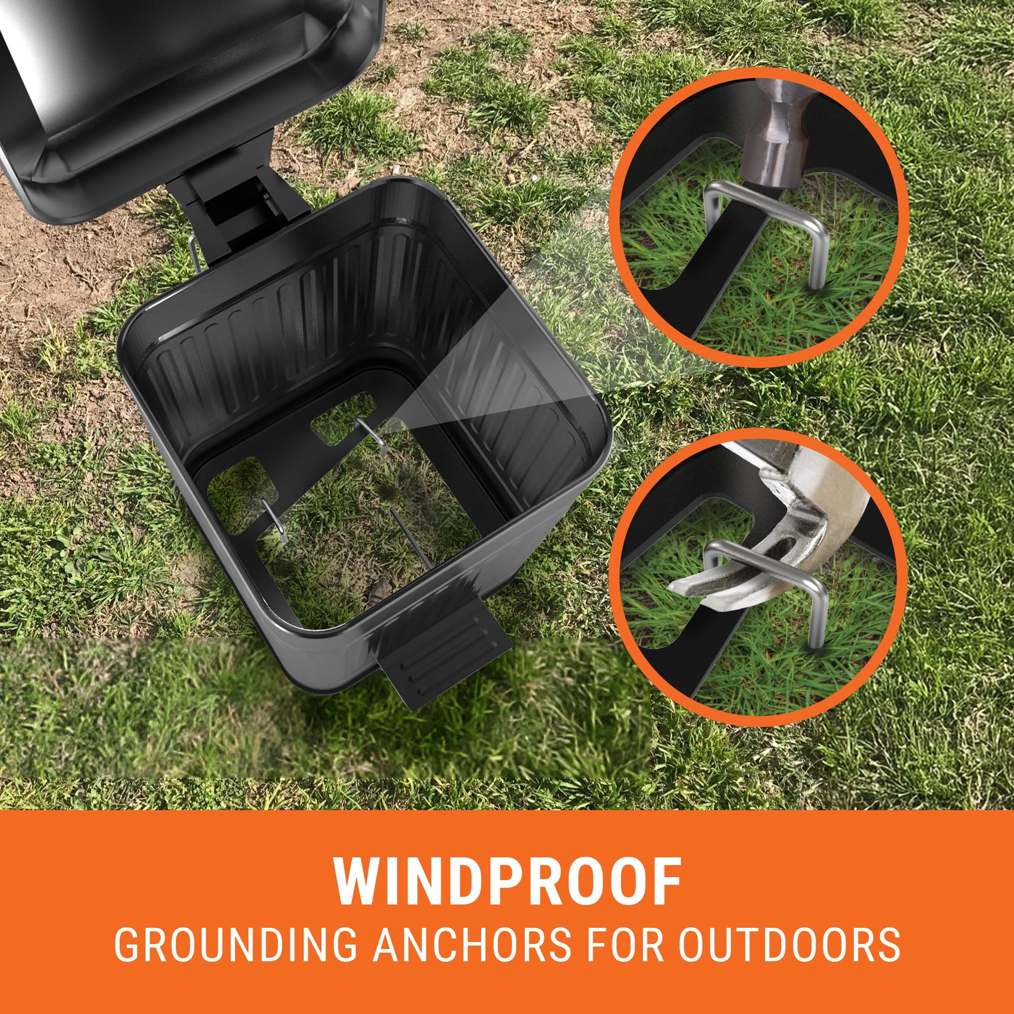 Pupzle compact yard design fits patios, yards, and garages.