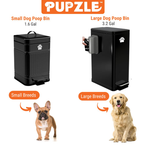 Pupzle waterproof construction protects contents from rain.