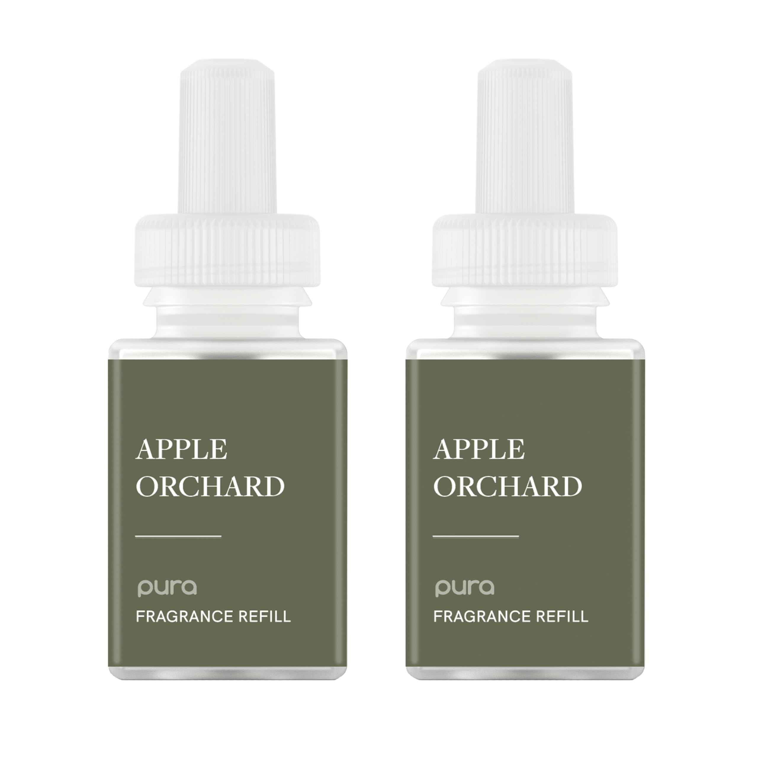 Pura Apple Orchards refill bottle ready for home fragrance.