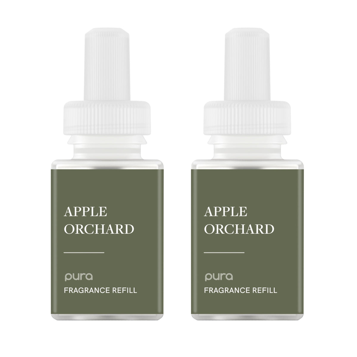 Pura Apple Orchards refill bottle ready for home fragrance.