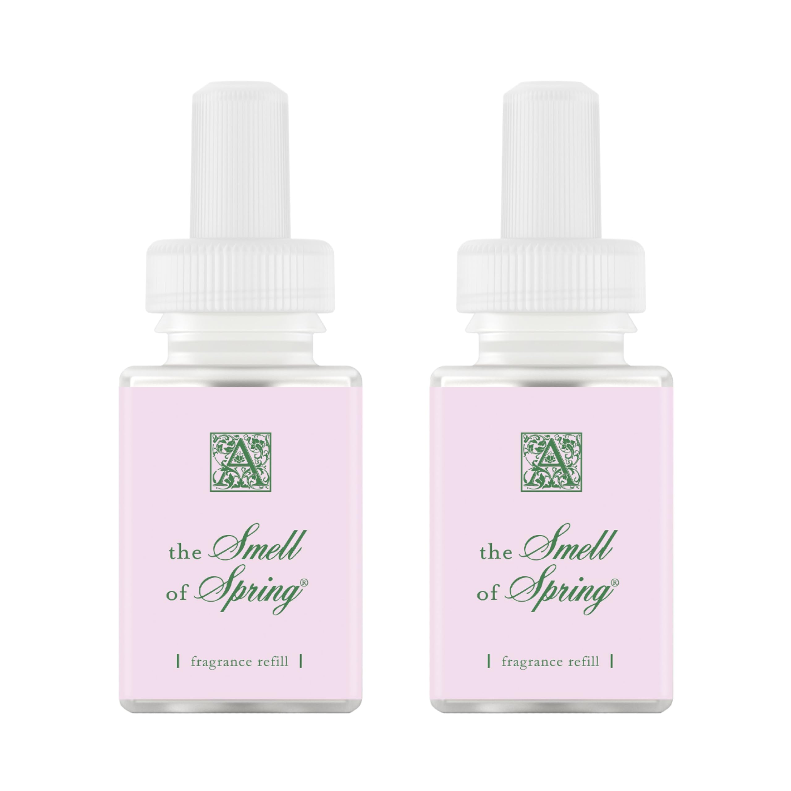 Pura Aromatique refill bottle front view with premium packaging for spring fragrance