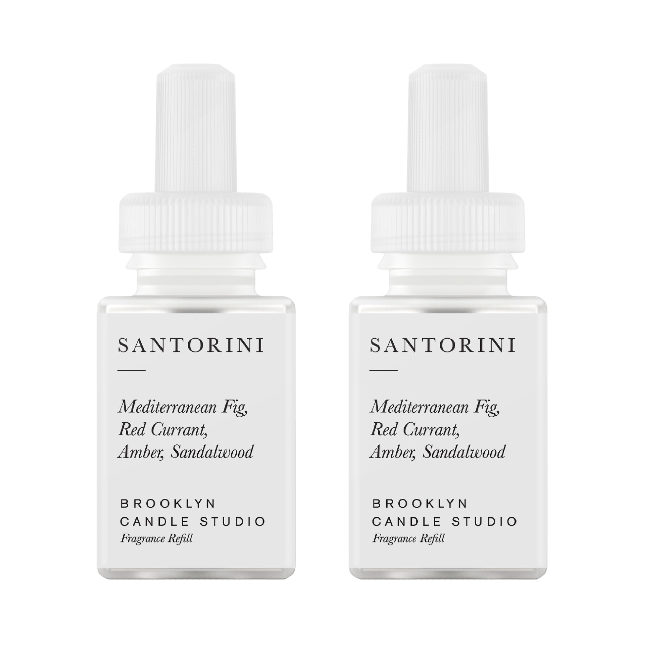 Pura & Brooklyn Santorini refill 2-pack delivers up to 120 hours of scent