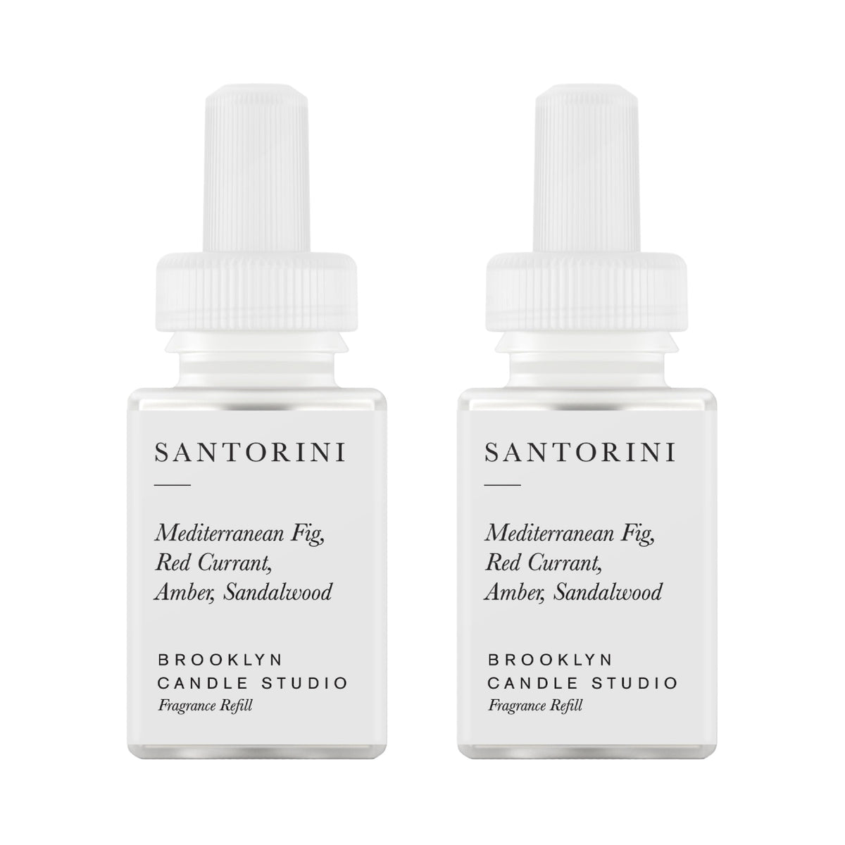 Pura & Brooklyn Santorini refill 2-pack delivers up to 120 hours of scent