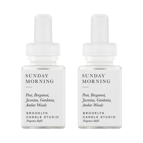 Pura Brooklyn Sunday Morning refills 2-pack for up to 120 hours of fragrance.