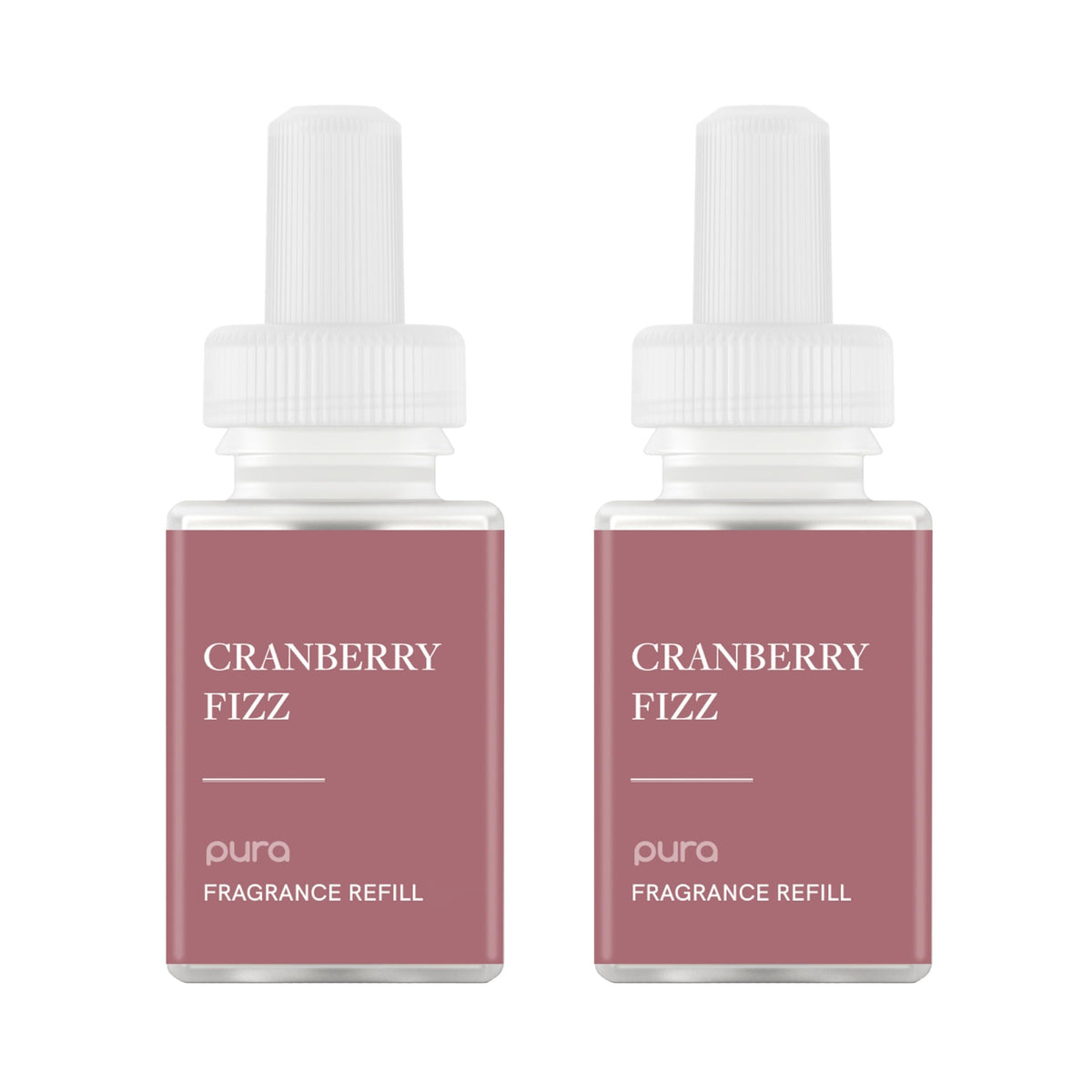 Pura Cranberry Fizz refill pack front view for quick fragrance swap