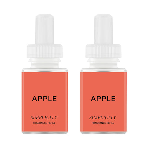 Pura home scent refill Apple delivers a crisp, long-lasting fragrance for living spaces.