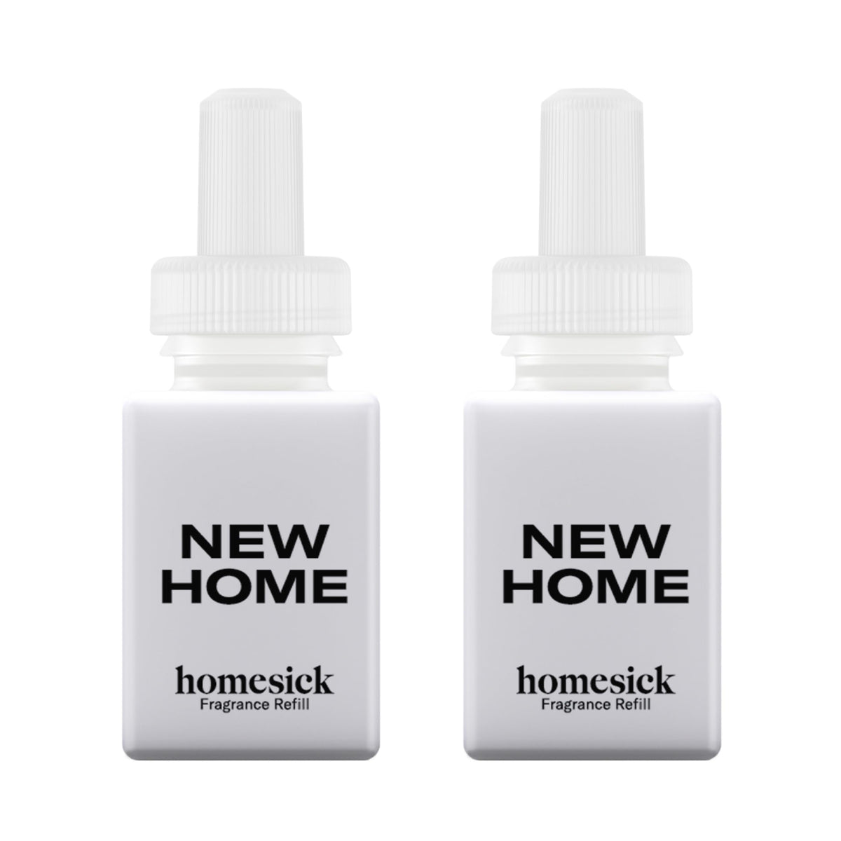 Pura Homesick Home Scent refill 2-pack front view showing easy long-lasting fragrance delivery
