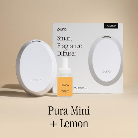 Pura Mini detects refill vial automatically for seamless operation