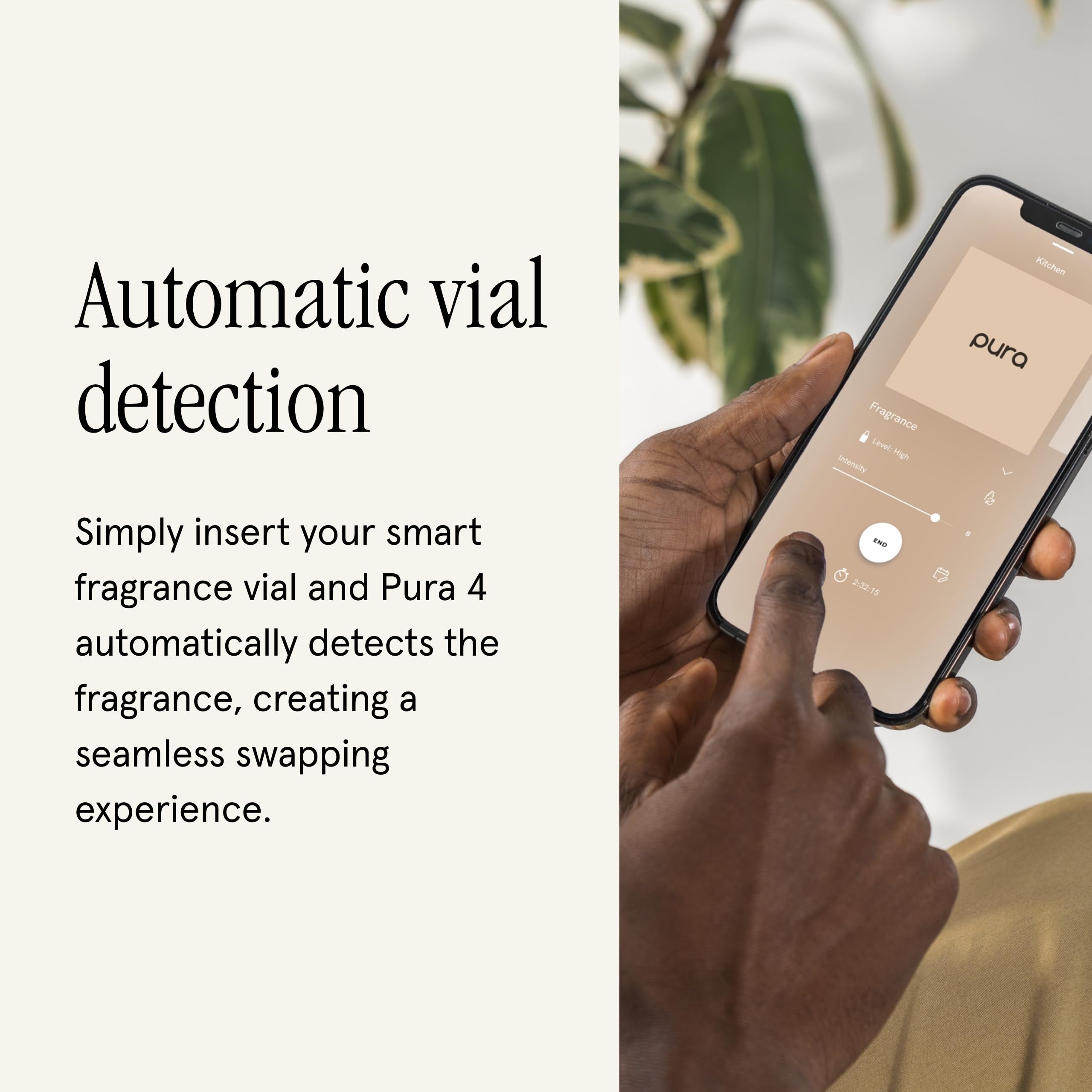 Pura Puralast smart scent technology image emphasizing lasting premium scent